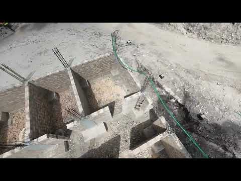 Vela Paje Construction – August 3, 2025 #2 | Workers on Foundations – Drone View