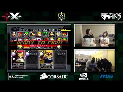 LANWAR X - Ryan Ford (Fox) vs EMG n0ne (Falcon) - SSBM Grand Finals