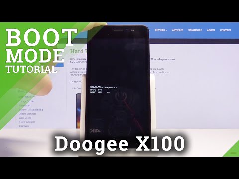 How to Enter Boot Mode in Doogee X100 – Device Mode