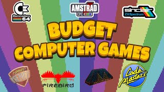 Budget Computer Games - Amstrad CPC,Commodore 64,ZX-Spectrum