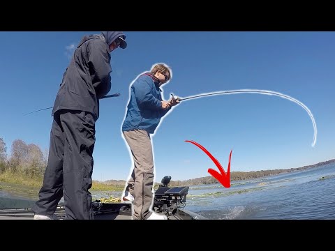 Harris Chain Bass Fishing for a Bassmaster Tournament