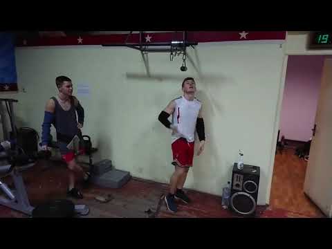 Roman Dubovich  - 57mm FBBC crusher one hand static (73kg bw)