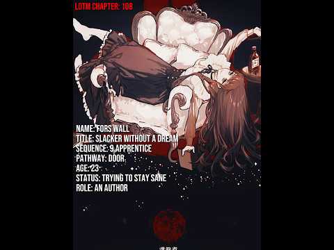 Fors Wall, the magician. Lord of the Mysteries #lotm #rezero #tbate #orv #anime #lightnovel