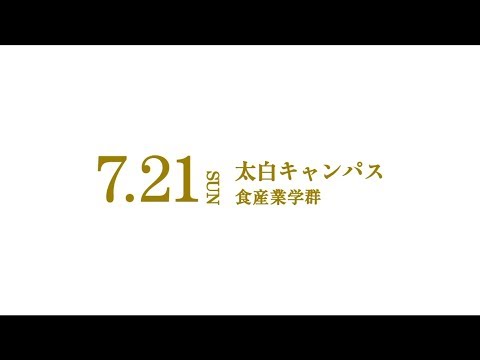 太白キャンパスオープンキャンパス2019