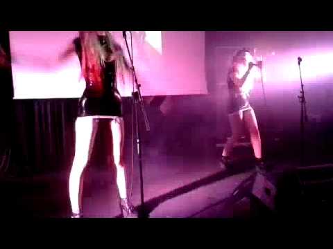 Asperger Synthdrome live performance at Sunset Park festival, Umeå