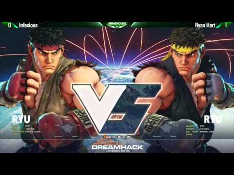 SFV - Infexious [Ryu] x Ryan Hart [Ryu] - Dreamhack 2015