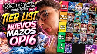 🍬TIERLIST OP16🍬 Es Luffy tan malo? Y porque Jony no tiene ni idea? Todos los secretos de OP16