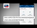 SMA Apps Für PV Fachhandwerker Und Anlagenbetreiber