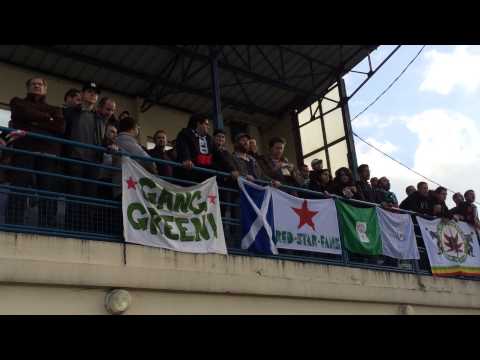 CSL Aulnay-sous-Bois - Red Star  2 - 3 : le cop des supporters du Red Star FC !