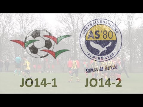 Zuidvogels HSV JO14-1 - AS'80 JO14-2 (23 maart 2019)