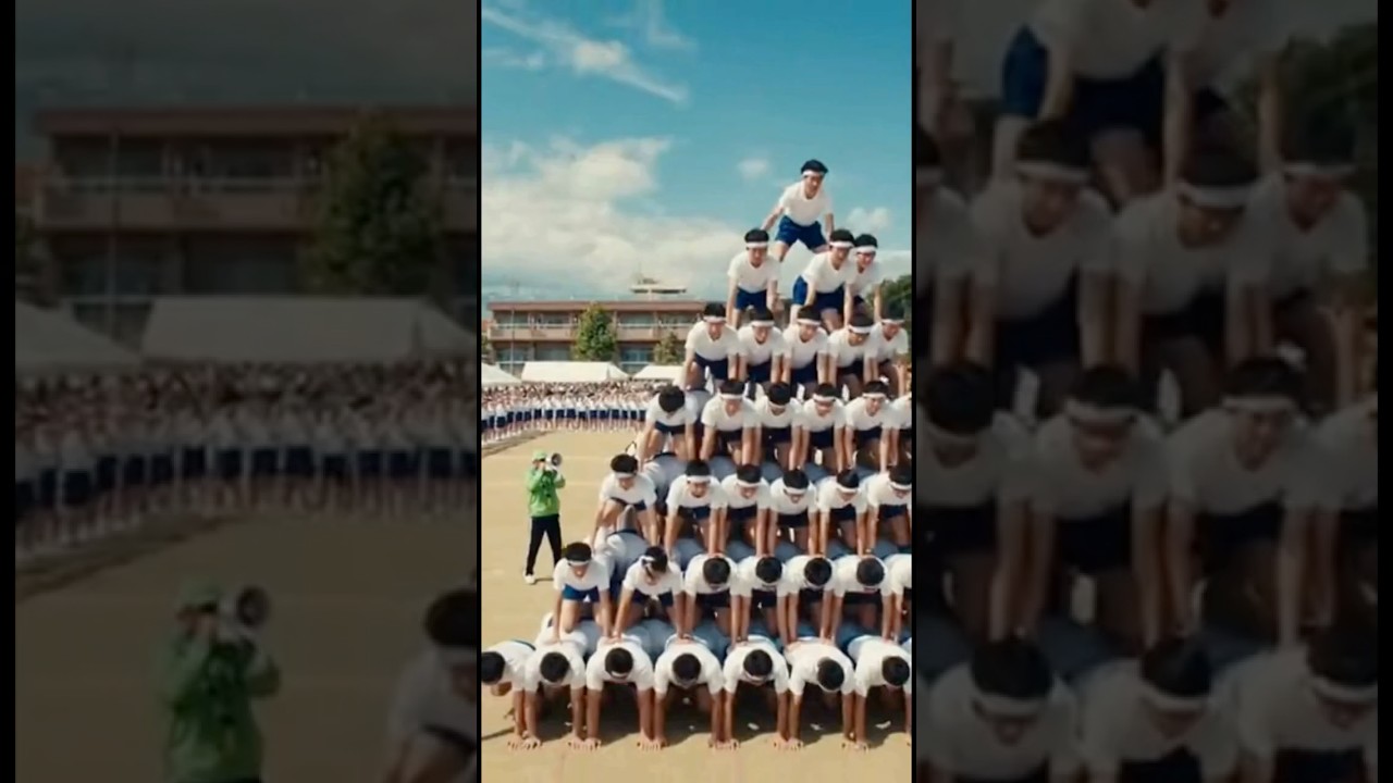 史上最も高い組体操