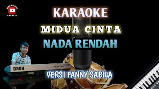 Download lagu Midua Cinta Karaoke Nada Rendah Versi Fanny Sabila... mp3