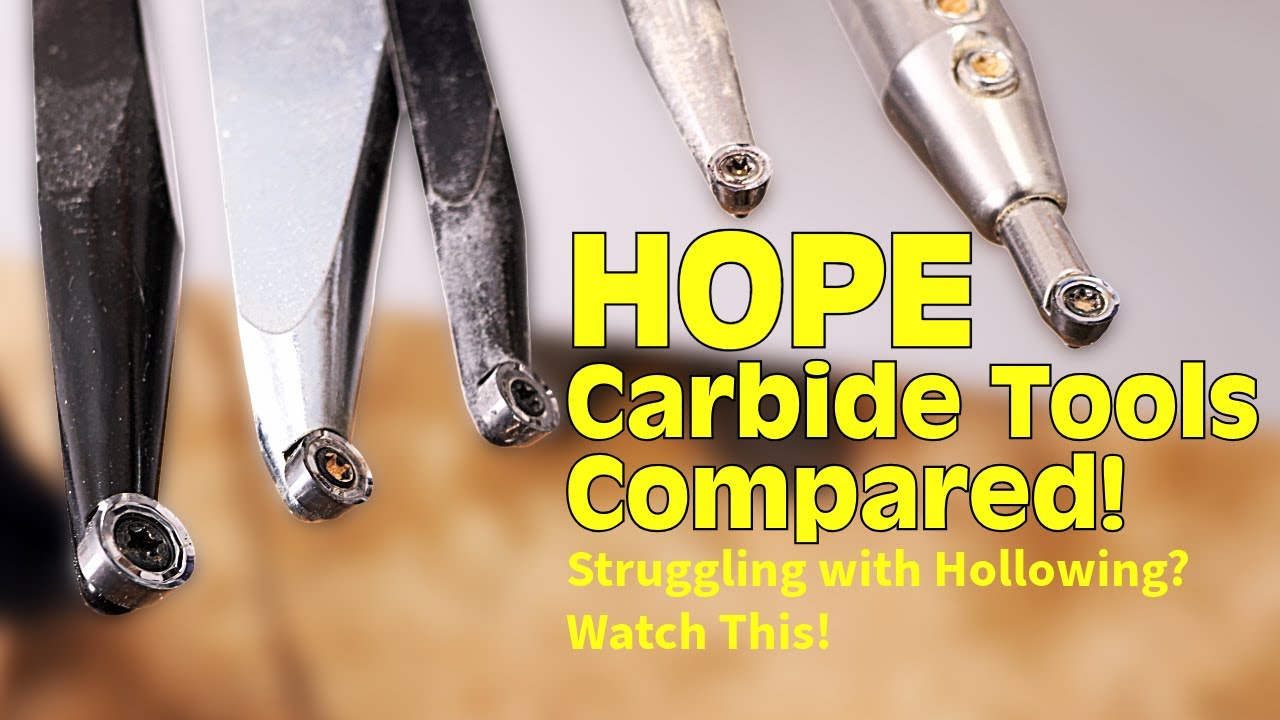 Simon Hope’s Carbide Tools Guide – Tips for Better Hollowing