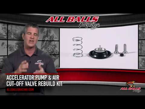 All Balls Racing - Accelerator Pump & Air Cut Off Valve Rebuild Kit