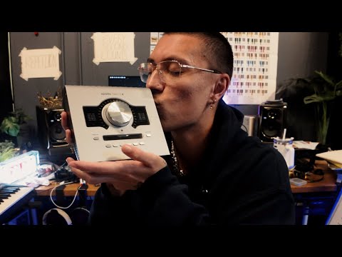 This just made making music easier (unboxing the apollo twin interface and testing it)