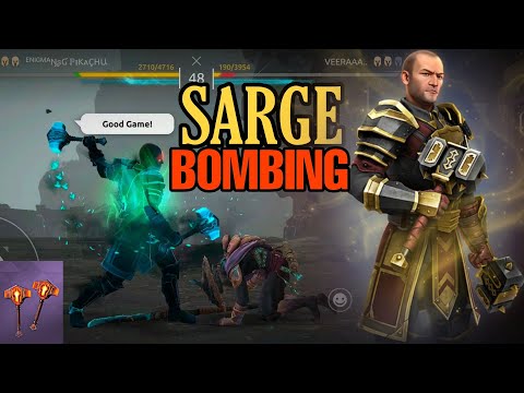 Dominating Ranked Matches With Sarge | Shadow Fight Arena |
