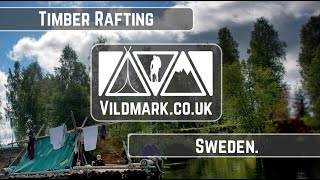 preview picture of video 'Timber Rafting in Sweden wth vildmark I varmland'