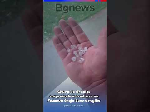 Chuva de granizo  em Baixa Grande  do Ribeiro.