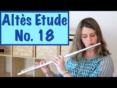 Altes Etude No. 18 - April Clayton, flute