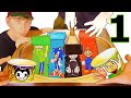 DO NOT EAT Ice Cream Rolls PART 1 Flavors Baldi Bendy Sonic Mario Amazing Ice Cream