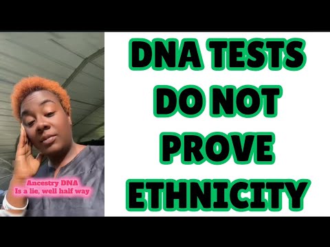 |NEWS| DNA tests do not prove ethnicity