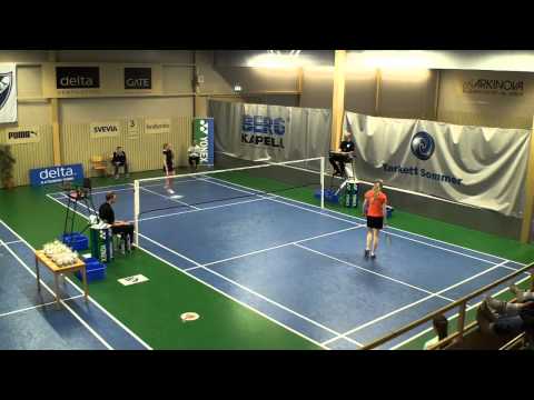 SM U22 Badminton Umeå 2013 Damsingel Final