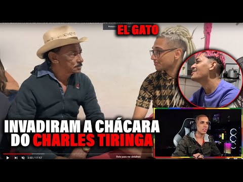 HUDSON AMORIM REAGINDO INVADIRAM A CHÁCARA DO TIRINGA