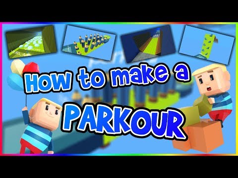 KoGaGuide #2: How to make a Parkour in KoGaMa?