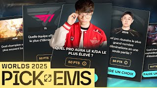🔥LES PICK'EMS DES WORLDS DE SKYYART (THEORYCRAFT)