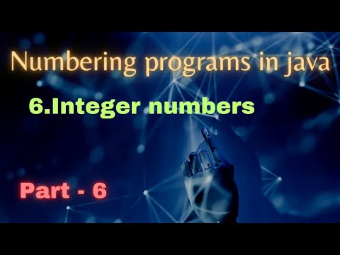 Java Numbering Programs Integer Numbers Java Interview Programs Java Telugu