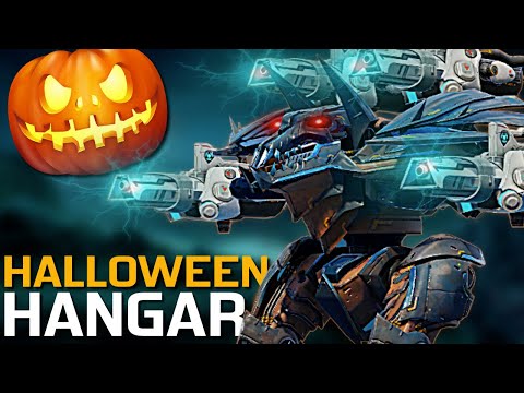 REMASTERED Fafnir Annihilating Seraphs In The Sky... 🎃Scary HALLOWEEN Hangar | War Robots