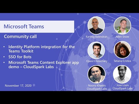 Microsoft Teams community call November 2020