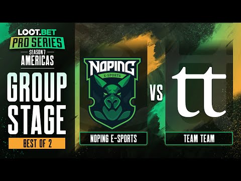NoPing vs TEAM TEAM Game 1 - Pro Series 7 AM: Group Stage w/ KMart & ET