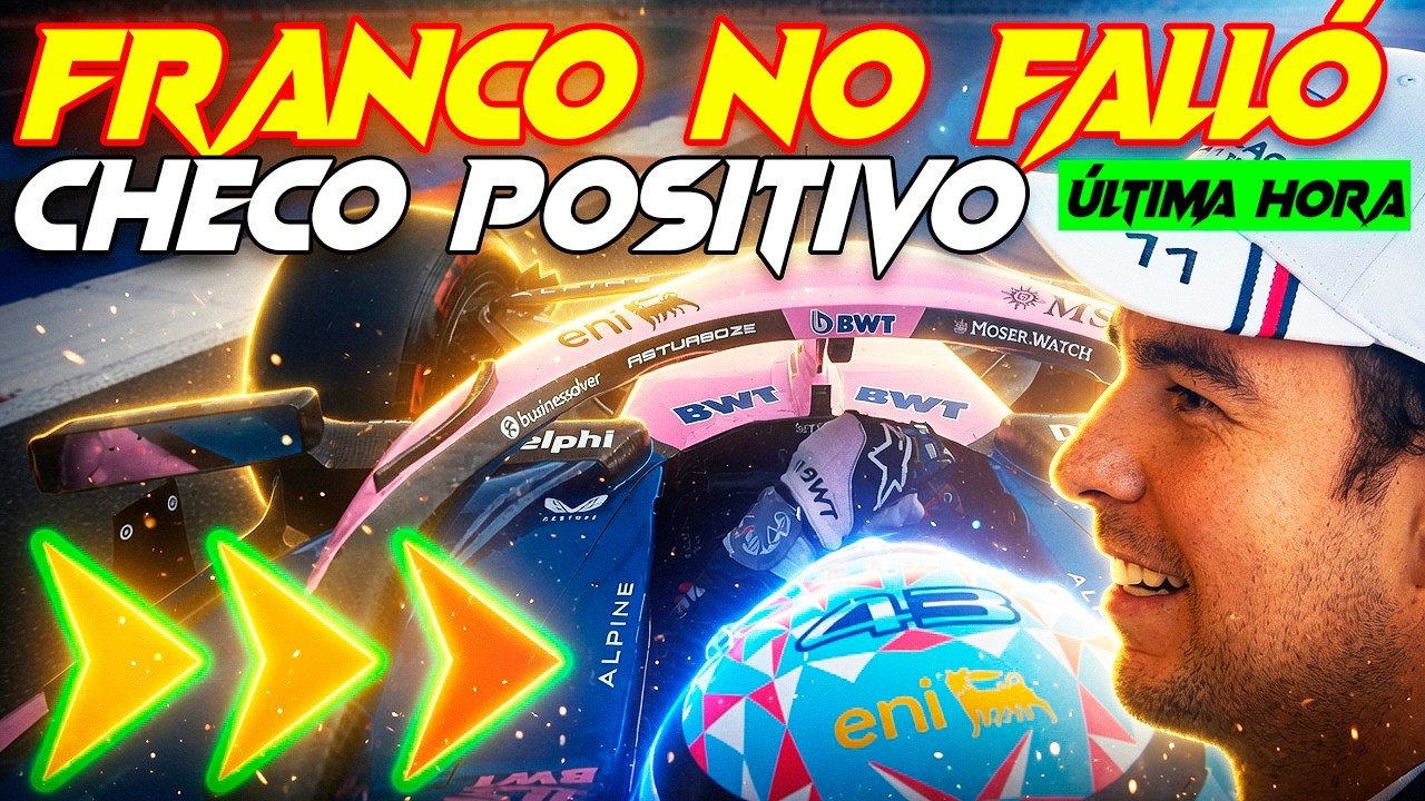 VIDEO DEMUESTRA QUE FRANCO NO FALLÓ EN NADA, LA HEROICA EN CARRERA, CHECO CONTENTO, SAINZ NO LO VE