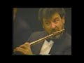 Sir James Galway plays Mozart's Concerto for Flute, Harp and Orchestra in C major, K 299