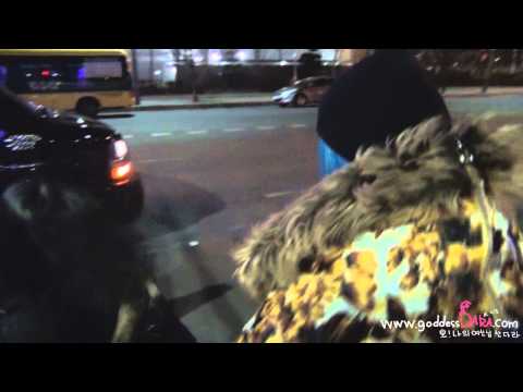 [직캠] 140306 Pre-recording Inkigayo - 퇴근길 (DARA ver)