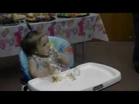 Makayla's 1st Birthday cake