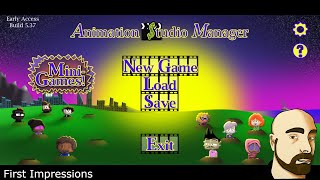 Animation Studio Manager: First Impressions