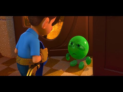Wreck-It Ralph - Felix falls down a trapdoor