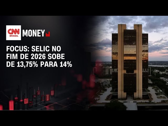Focus: Selic no fim de 2026 sobe de 13,75% para 14% | ABERTURA DE MERCADO
