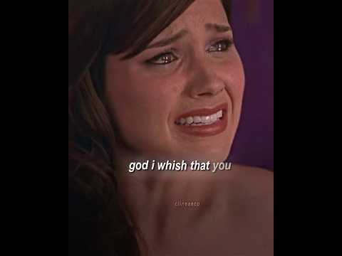 the pain in her voice | show: one tree hill #brookedavis #lucasscoot #onetreehill