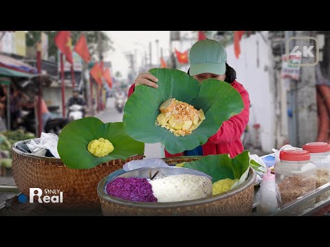 5 Ways Vietnamese Street Vendors Sell Sticky Rice | Cheap Street Breakfast