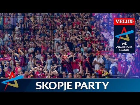 Vardar fans raise the roof in VELUX EHF Champions League