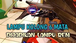 Download lagu Lampu Kolong Led 6 Mata‼️ DiJadikan Lampu Stop Rem mp3