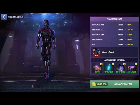 Silver Surfer Tier 3 upgrade |  Marvel  |  Marvel Future Fight