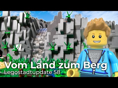 Lego-Stadt (Teil 58) Vom Land zum Berg –Ländlicher Bereich Teil 9