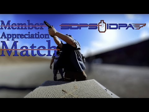 SDPS December IDPA Member Apprecitaion Match Vlog - Had To Knock Some Rust Off