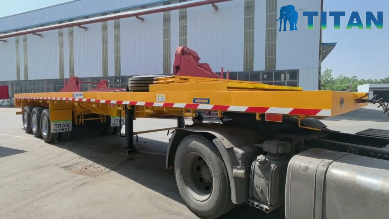 extendable flatbed trailer