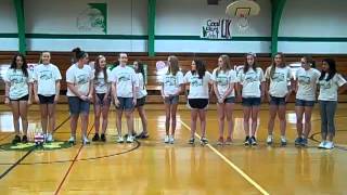 preview picture of video 'MMS Girl's Volleyball Team Pep Rally for State (3 of 3)'