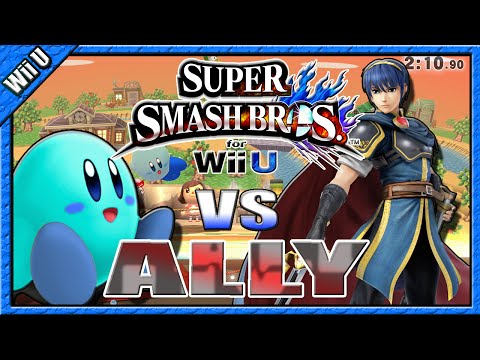 Sm4sh Weeklies: SuperGirlKels (Kirby) VS. Ally (Marth)